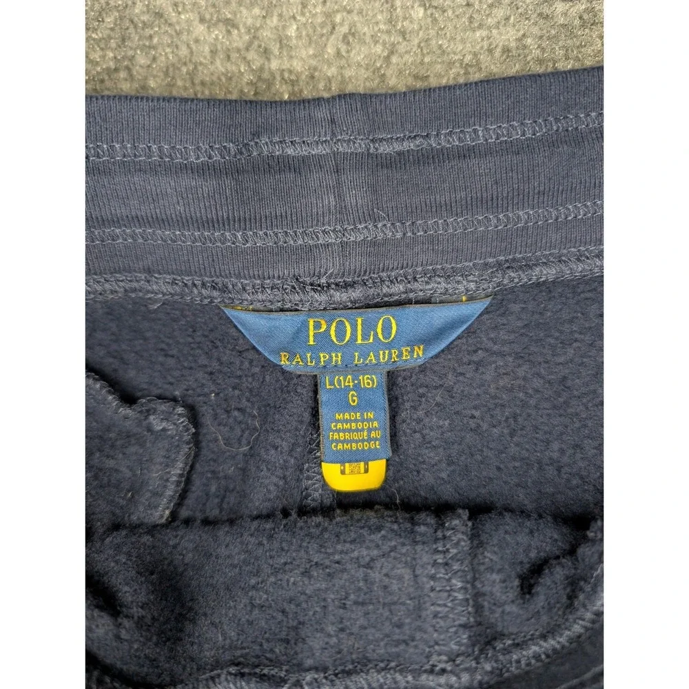 Polo Ralph Lauren Classic Solid Cotton Jogger Sweatpants (Boy's‎ Large 14/16)